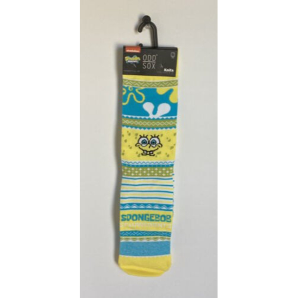 Sponge Bob SquarePants  ODD SOX  Men's 8-12